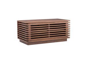 Offex Home Office Furniture Linea Narrow TV Stand Walnut Offex Home Office Furniture Linea Narrow TV Stand Walnut