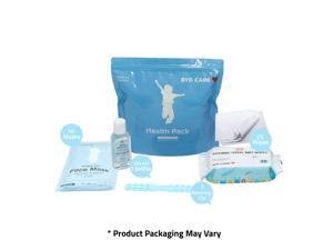 Health Pack PPE Kit for School, Student, Kids 6-12 Years - Includes: 1 Hand Sanitizer(50ml), Wet Wipes(25 count), Single-Use Face Masks(10 pcs) - Blue Health Pack PPE Kit for School, Student, Kids 6-12 Years - Includes: 1 Hand Sanitizer(50ml), Wet Wipes(25 count), Single-Use Face Masks(10 pcs) - Blue