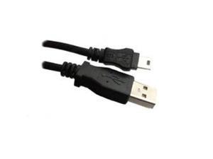 Black - USB A to Mini B 5 pin, 6 Feet - High Speed USB Cable Black - USB A to Mini B 5 pin, 6 Feet - High Speed USB Cable