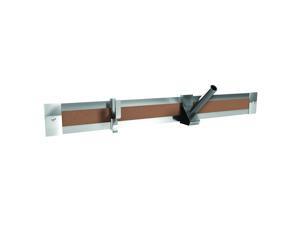 Ghent 4 Feet Length Aluminum 2 Inch Maprail With Natural Cork Posting Strip Board Wall Mount - 1 Per Carton Ghent 4 Feet Length Aluminum 2 Inch Maprail With Natural Cork Posting Strip Board Wall Mount - 1 Per Carton