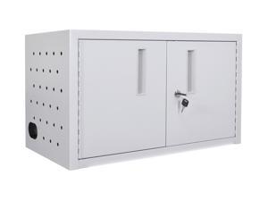 Offex Classroom Library Office 16 Tablet Wall/Desk Charging Station with Secure Keylock Storage Cabinet, Stores up to 16 Mobile Devices Offex Classroom Library Office 16 Tablet Wall/Desk Charging Station with Secure Keylock Storage Cabinet, Stores up to 16 Mobile Devices