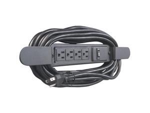 Balt 4 Outlet Electrical Assembly With 25' Cord & Cord Winder for Electrical Assemblies