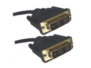 DVI (Digital Visual Interface) Dual Link Cable Male to Male - 2 Meters DVI (Digital Visual Interface) Dual Link Cable Male to Male - 2 Meters