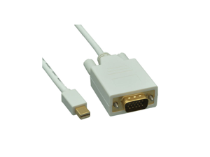 Offex Mini DisplayPort to VGA Video Cable, Mini DisplayPort Male to VGA Male, 6 foot Offex Mini DisplayPort to VGA Video Cable, Mini DisplayPort Male to VGA Male, 6 foot