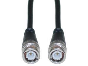 CableWholesale 10X1-01106 BNC RG58 AU Coaxial Cable BNC Male Copper Stranded Center Conductor 6 foot - Black CableWholesale 10X1-01106 BNC RG58 AU Coaxial Cable BNC Male Copper Stranded Center Conductor 6 foot - Black