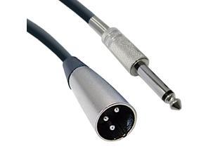 Offex XLR Male to 1/4 Inch Mono Male Audio Cable, 25 foot Offex XLR Male to 1/4 Inch Mono Male Audio Cable, 25 foot
