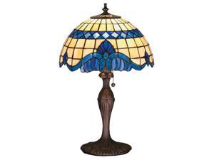 Meyda Home Lighting Window 18.5"H Baroque Accent Lamp 31201