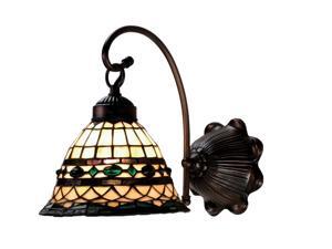 Meyda Tiffany 18529 8 Inch W Tiffany Roman 1 Lt Sconce Meyda Tiffany 18529 8 Inch W Tiffany Roman 1 Lt Sconce