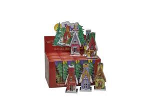 Knox Metal Incense House - Assorted Houses - Display box of 12 pieces - 10.5"H x 9"W x 6.25"D Knox Metal Incense House - Assorted Houses - Display box of 12 pieces - 10.5"H x 9"W x 6.25"D
