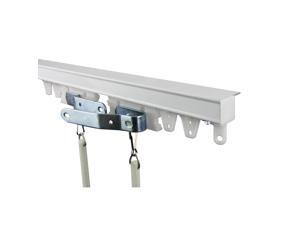 Rod Desyne Commercial Ceiling Curtain Track Kit 12ft (Compose Of Two 6ft Track) Rod Desyne Commercial Ceiling Curtain Track Kit 12ft (Compose Of Two 6ft Track)