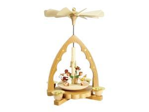 16333-Richard Glaesser Pyramid - Musical Angels - 8"H x 5.25"W x 5.25"D 16333-Richard Glaesser Pyramid - Musical Angels - 8"H x 5.25"W x 5.25"D