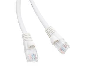 Cat6 Ethernet Patch Cable Snag-less/Molded Boot 1.5 foot - White