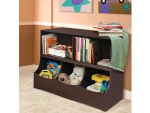 Badger Basket Multi-Bin Storage Cubby - Espresso Badger Basket Multi-Bin Storage Cubby - Espresso