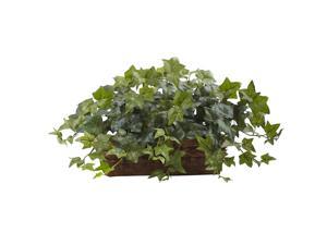Puff Ivy with Ledge Basket