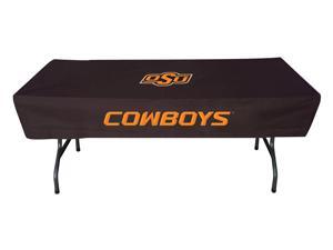 Rivalry Sports College Team Logo Oklahoma State 6 Foot Table Cover