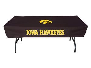 Rivalry Sports College Team Logo Iowa 6 Foot Table Cover
