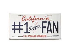 Los Angeles Dodgers #1 Fan Metal License Plate Los Angeles Dodgers #1 Fan Metal License Plate