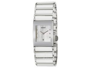 Rado Integral Jubile White Ceramic Ladies Watch R20746901 Rado Integral Jubile White Ceramic Ladies Watch R20746901