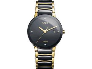 Rado Centrix Jubile Black Ceramic Mens Watch R30929712 Rado Centrix Jubile Black Ceramic Mens Watch R30929712