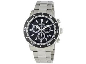 Invicta II Men's Black Dial Stainless Steel Chronograph Watch Invicta II Men's Black Dial Stainless Steel Chronograph Watch