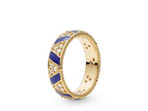PANDORA Exotic Stones & Stripes Ring Pandora Shine 48 - 168057CZ-48 PANDORA Exotic Stones & Stripes Ring Pandora Shine 48 - 168057CZ-48