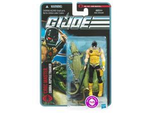 GI Joe 3.75" Action Figure Croc Master Cobra Reptile Trainer