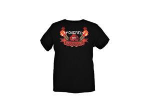 Minecraft Powered By Redstone Youth T-Shirt X-Small Minecraft Powered By Redstone Youth T-Shirt X-Small