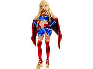Supergirl Ame-Comi Series Anime Costume Adult Medium 6-10 Supergirl Ame-Comi Series Anime Costume Adult Medium 6-10
