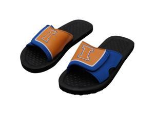 Illinois NCAA Mens Shower Slide Flip Flops X-Large Illinois NCAA Mens Shower Slide Flip Flops X-Large