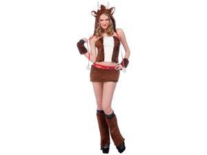 Sexy Reindeer Adult Costume X-Small/Small Sexy Reindeer Adult Costume X-Small/Small
