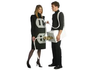 Plug & Socket Couples Costume Adult Standard Plug & Socket Couples Costume Adult Standard