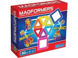 Magformers 63076 Rainbow Magnetic Construction Set, 30-Pieces Magformers 63076 Rainbow Magnetic Construction Set, 30-Pieces