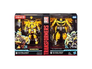Transformers Studio Series 24 and 25 Deluxe Class Bumblebee Action Figure 2-Pack Transformers Studio Series 24 and 25 Deluxe Class Bumblebee Action Figure 2-Pack