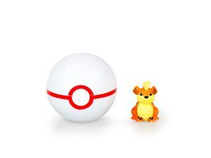Pokémon Clip 'N' Carry Poké Ball & Growlithe Set | Includes Ball & 2" Growlithe Figure