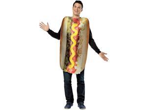 Adult Hot Dog Costume Adult Hot Dog Costume