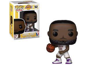 LA Lakers NBA Funko POP Vinyl Figure | Lebron James White Jersey LA Lakers NBA Funko POP Vinyl Figure | Lebron James White Jersey
