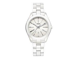 Rado HyperChrome White Dial Steel & Ceramic Case Ceramic Bracelet Watch Rado HyperChrome White Dial Steel & Ceramic Case Ceramic Bracelet Watch