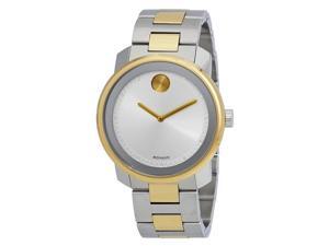 Movado Bold Series Mens Two Tone Stainless Steel Swiss Quartz Watch 3600431 Movado Bold Series Mens Two Tone Stainless Steel Swiss Quartz Watch 3600431