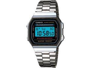 Casio A168W-1 Electro Luminescence Digital Bracelet Mens Watch Casio A168W-1 Electro Luminescence Digital Bracelet Mens Watch
