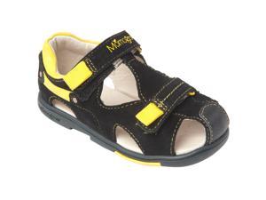 Momo Grow Boys Double-Strap Leather Sandal Shoes 