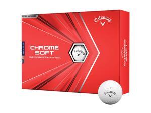 Callaway 642125712 Callaway Chrome Soft 2020 Golf Balls-Dozen-White Callaway 642125712 Callaway Chrome Soft 2020 Golf Balls-Dozen-White