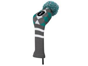 2016 Callaway Pom Pom Driver Headcover Charcoal/Teal/White NEW