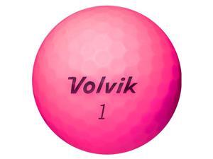 Volvik 9727 Volvik Vivid 3 Pc Golf Balls - Matte Pink Volvik 9727 Volvik Vivid 3 Pc Golf Balls - Matte Pink