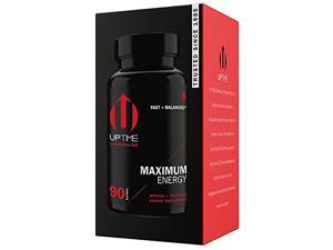 UPTIME-Maximum Energy Blend Tablets-Premium Supplement - 90ct. Bottle UPTIME-Maximum Energy Blend Tablets-Premium Supplement - 90ct. Bottle
