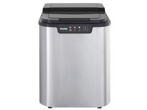 Danby 2-Pound Capacity Electric Self-Cleaning Portable Spotless Steel Ice Maker Danby 2-Pound Capacity Electric Self-Cleaning Portable Spotless Steel Ice Maker