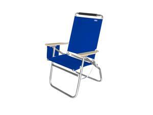 Copa Big Tycoon 4 Position Folding Aluminum Beach Lounge Chair, Blue Copa Big Tycoon 4 Position Folding Aluminum Beach Lounge Chair, Blue