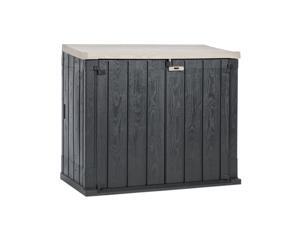 Toomax Stora Way All-Weather Outdoor Horizontal Storage Shed Cabinet, 30 cu ft Toomax Stora Way All-Weather Outdoor Horizontal Storage Shed Cabinet, 30 cu ft