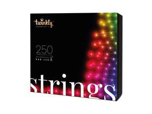 Twinkly 250 LED RGB Multicolor 65.5 ft Decorative String Lights, Bluetooth WiFi