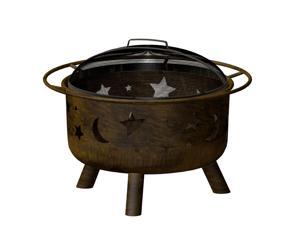 Landmann 28352 Big Sky Antique Bronze Finish Night Sky Wood Burning Fire Pit Landmann 28352 Big Sky Antique Bronze Finish Night Sky Wood Burning Fire Pit