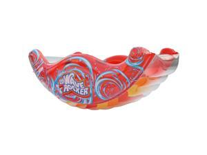 Banzai Tidal Blast Wave Rocker Inflatable 2 Person Pool Float Water Toy, Red Banzai Tidal Blast Wave Rocker Inflatable 2 Person Pool Float Water Toy, Red